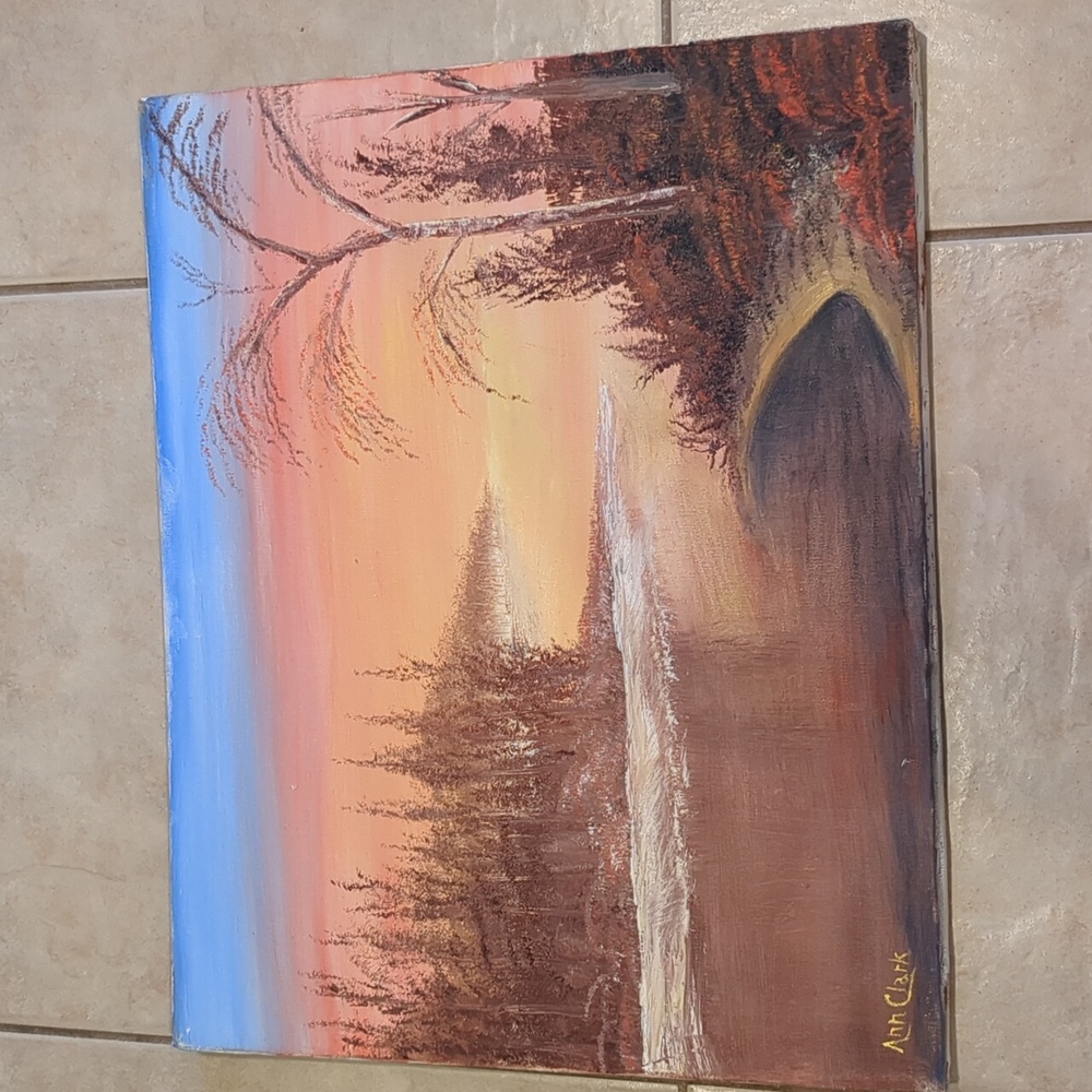 Vintage Oil Painting Signed By Artist